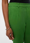 Object Lisa Slim Leg Trousers, Green