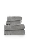 The Lyndon Company Oasis Soft Towel, Dark Grey