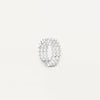 PDPAOLA Dumbo Triple Eternity Ring, Silver