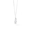 PDPAOLA Robert Robot Necklace, Silver