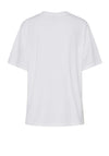 Pieces Paloma Coffee Club T-Shirt, Bright White