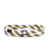 Pig & Hen Franky Double Bracelet, Ivory & Black