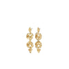 Pilgrim Act Drop Earrings, Gold