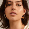 Pilgrim Alana Melting Hoops, Gold