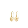 Pilgrim Alia Tree of Life Earrings, Gold