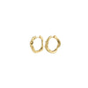 Pilgrim Anne Large Hoops, Gold