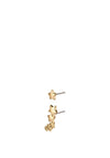 Pilgrim Ava Star Stud & Ear Crawler Set, Gold