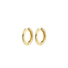 Pilgrim Believe Hoop Earrings, Gold