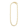 Pilgrim Charm Cable Chain Necklace, Gold