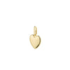 Pilgrim Charm Heart Pendant, Gold