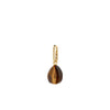 Pilgrim Charm Tiger Eye Pendant, Gold