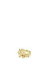 Pilgrim Echo Adjustable Floral Ring, Gold