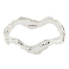 Pilgrim Feel Wave Bangle, Silver