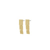 Pilgrim Klaudia Square Link Drop Earrings, Gold