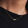 Pilgrim Mom Necklace, Gold