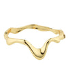 Pilgrim Moon Bangle, Gold