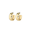 Pilgrim Naia Mega Chunky Hoop Earrings, Gold