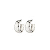 Pilgrim Naia Mega Chunky Hoop Earrings, Silver