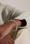 Pilgrim Pace Chunky Bracelet, Silver