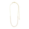 Pilgrim Berthe Pearl Necklace, Gold