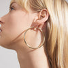 Pilgrim Priya Large Hoops, Gold