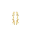 Pilgrim Pulse Drop Earrings, Gold