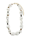 Pilgrim Rhythm Pearl Necklace, Gold