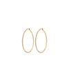 Pilgrim Sidney Large CZ Hoops, Gold