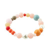 Pilgrim Smile Pastel Beaded Bracelet, Red Multi