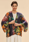 Powder Botany Bliss One Size Kimono Jacket, Charcoal