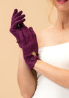 Powder Suki Gloves, Damson