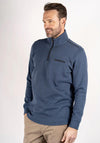 Pre End Jimmy Quarter Zip Sweatshirt, Dark Denim