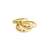 Pilgrim Be Set of 3 Stacking Rings, Gold