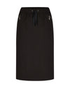 Rabe Jersey Stretch Pencil Skirt, Black