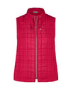 Rabe Stitch Detail Lightweight Gilet, Fuchsia