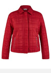 Rabe Stitch Detail Lightweight Jacket, Dark Red