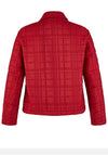 Rabe Stitch Detail Lightweight Jacket, Dark Red