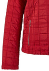 Rabe Stitch Detail Lightweight Jacket, Dark Red