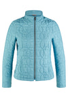 Rabe Quilted Zip Up Jacket, Blue