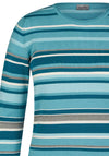 Rabe Striped Knit Sweater, Blue