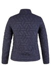 Rabe Quilted Zip Up Jacket, Navy