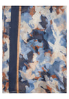 Rabe Abstract Print Scarf, Blue Multi