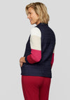 Rabe Check Pattern Light Gilet, Navy