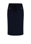 Rabe Jersey Stretch Pencil Skirt, Navy