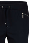 Rabe Zip Pocket Slim Leg Trousers, Navy