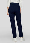 Rabe Zip Pocket Slim Leg Trousers, Navy