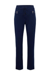 Rabe Zip Pocket Slim Leg Trousers, Navy