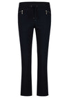 Rabe Zip Pocket Slim Leg Trousers, Navy