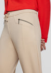 Rabe Slim Leg Stretch Trousers, Beige