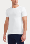 Ralph Lauren Classic Cotton Crew Neck 3 Pack T-Shirts, White